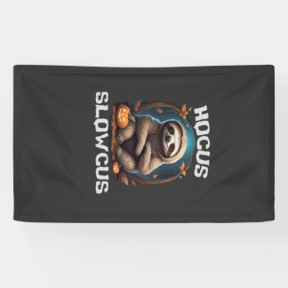 Lona Camiseta de Hocus Slowcus para amantes de perezoso