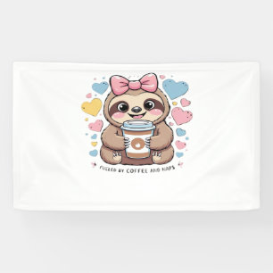 Lona Camiseta de Lover con café espumoso - Divertido av