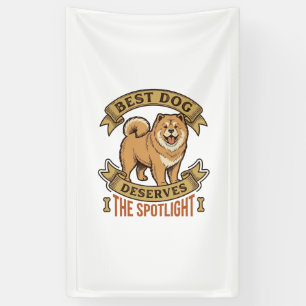 Lona Camiseta de perro Chow Chow Grabado vintage divert