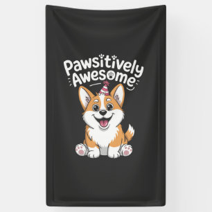 Lona Camiseta de perro de cumpleaños de Corgi absolutam