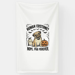 Lona Camiseta de Pug de Halloween Ropa de Perro Diverti