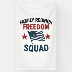 Lona Camiseta de Reunión Familiar Freedom Squad – Patri