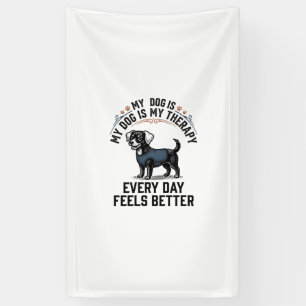 Lona Camiseta de Terapia Canina Regalo de Perro Grabado