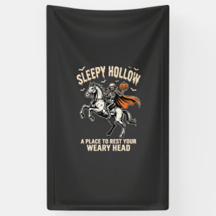 Lona Camiseta del Jinete sin Cabeza Sleepy Hollow Hallo