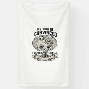 Lona Camiseta divertida para amantes de perros con Chow