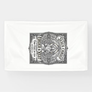 Lona Camiseta Gráfica Cristiana Jesús Declutter Limpia