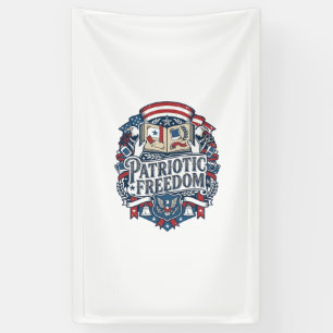 Lona Camiseta gráfica vectorial de Scrapbooker patriota