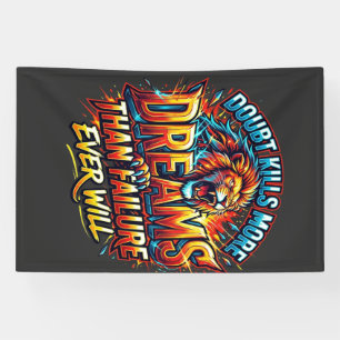 Lona Camiseta motivacional La duda mata más sueños