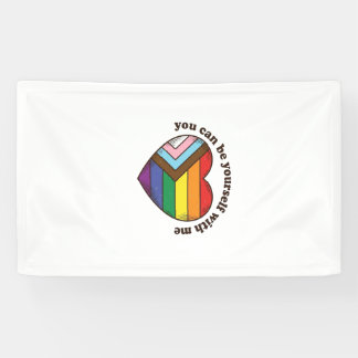 Lona Camiseta Orgullo Corazón Puedes Ser Tú Mismo Conmi