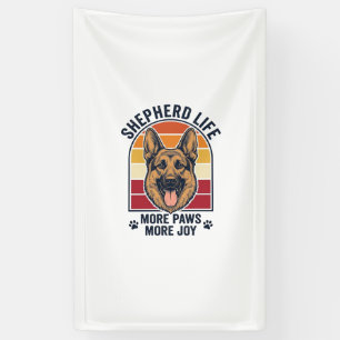 Lona Camiseta Pastor Alemán Grabado Retro Amante Perros