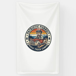 Lona Camiseta Retro del Gato Patriótico del Tío Sam Pue