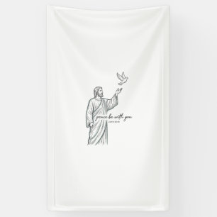 Lona Camiseta Vintage Cristiana Paloma de la Paz Esté C