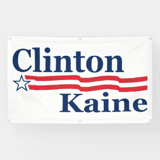 Lona Campaña de Clinton Kaine