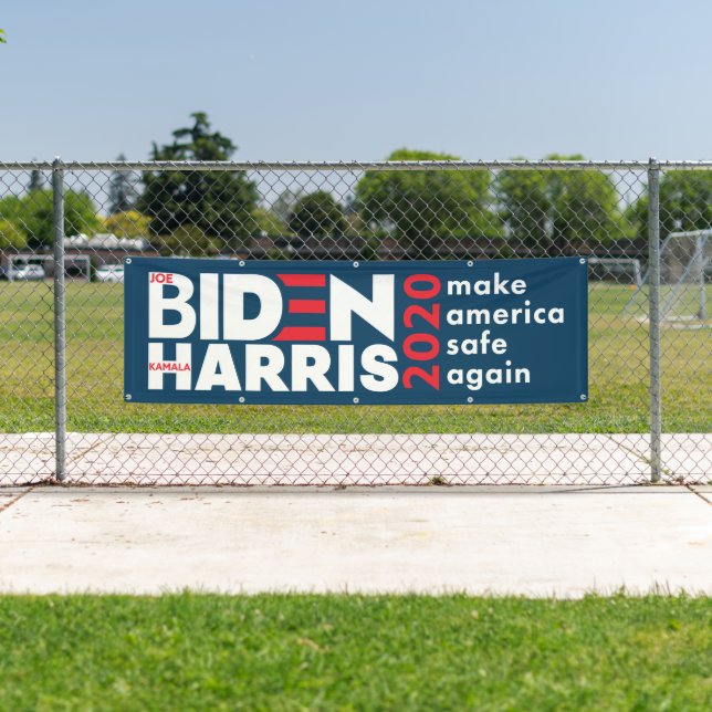 Lona Campaña electoral Biden Harris 2020 al aire libre (In situ)