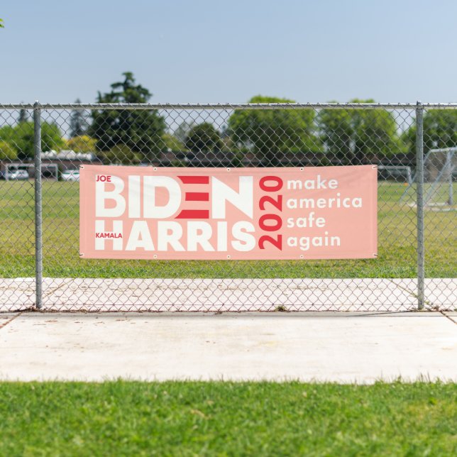Lona Campaña electoral Biden Harris 2020 al aire libre (In situ)