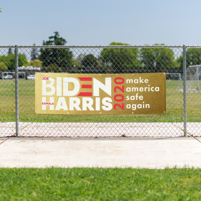 Lona Campaña electoral Biden Harris 2020 al aire libre (In situ)