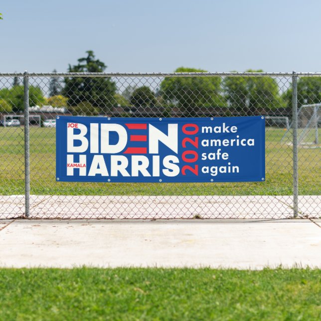 Lona Campaña electoral Biden Harris 2020 al aire libre (In situ)