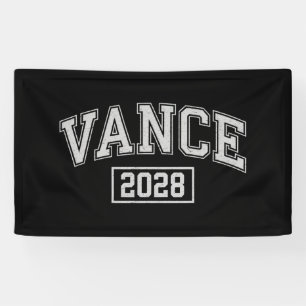 Lona Campaña electoral de JD Vance para presidente en 2
