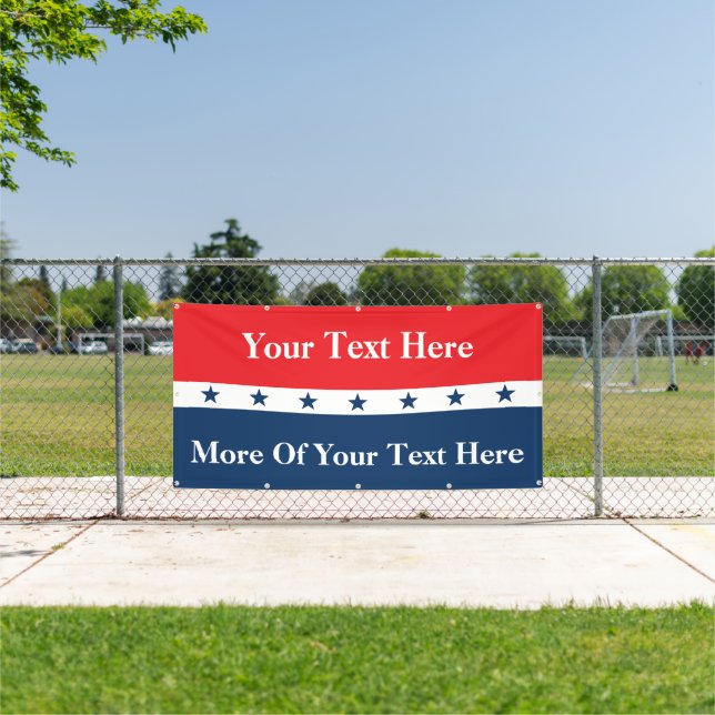 Lona Campaña Política Personalizada (in situ)