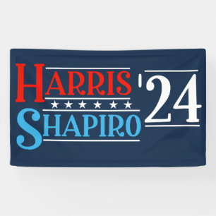 Lona Campaña Retro Harris Shapiro 2024