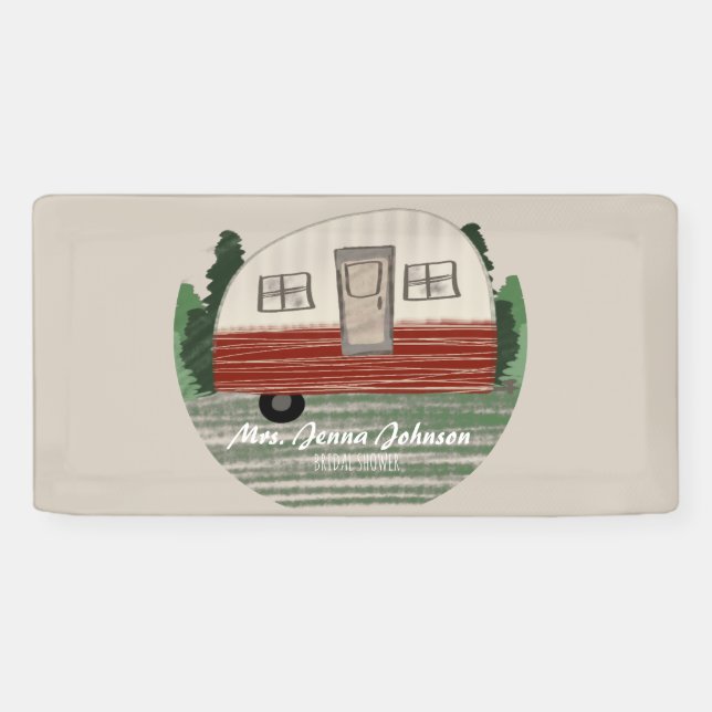 Lona Camper de Despedida de Soltera Montañas Fin de Sem (Horizontal)