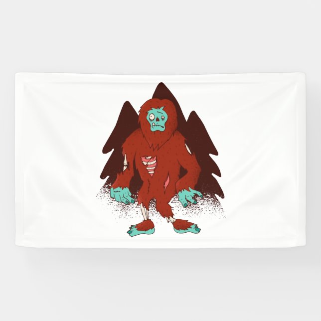 Lona Camping de Halloween (Horizontal)