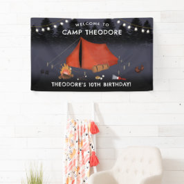 Lona Camping Outdoor Adventure Campfire Fiesta de cumpl