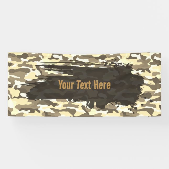 Lona Camuflaje Amarillo Robusto Largo (Horizontal)
