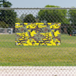 Lona Camuflaje amarillo y marrón, ejército