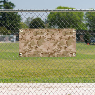 Lona Camuflaje del desierto con guijarros, militares, e