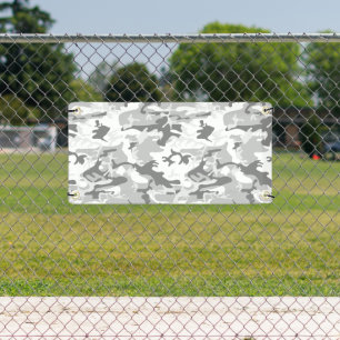 Lona Camuflaje gris de nieve en invierno, ejército, ejé