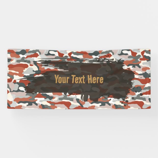 Lona Camuflaje Marrón Rugged Largo (Horizontal)