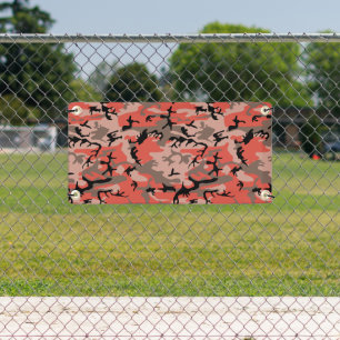 Lona Camuflaje rojo y marrón, militar, ejército