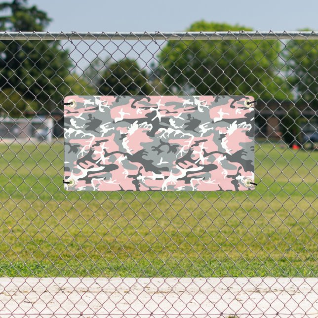 Lona Camuflaje rosa y gris, ejército, ejército (in situ)