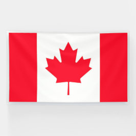 Lona CANADA. Bandera canadiense. Patriótico Extra Grand