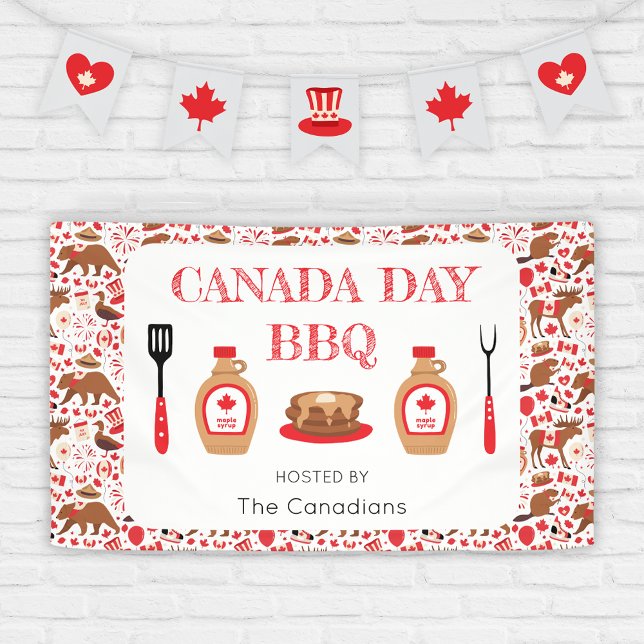 Lona Canadá Día BBQ Canadá (Subido por el creador)