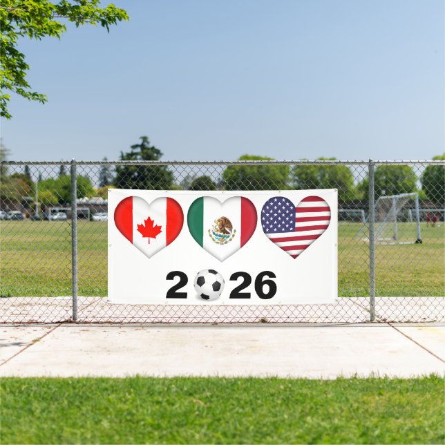 Lona Canadá, México, EE.UU., sede del Torneo de Fútbol  (in situ)