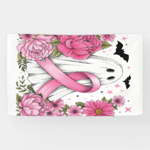 Lona Cáncer de Mama Halloween Fantasma Boho