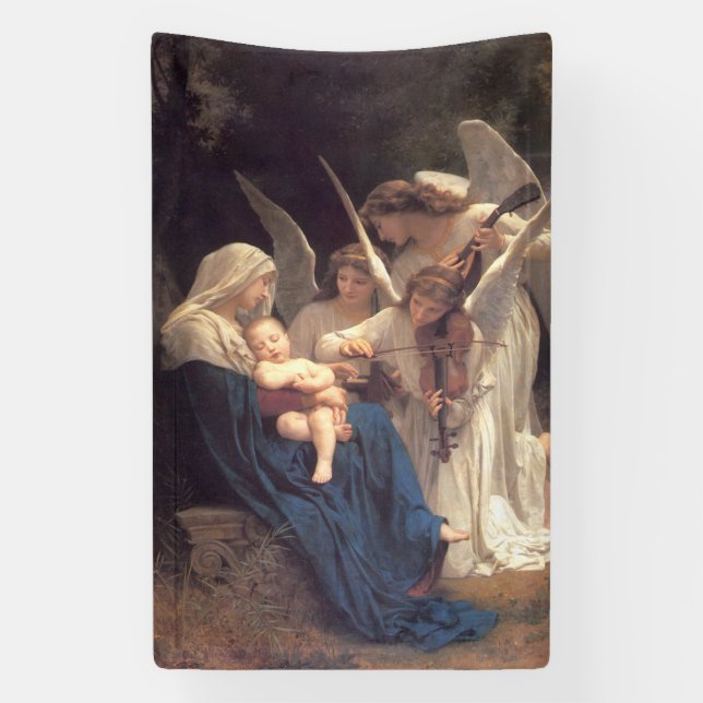 Lona Canción de los ángeles (Arte de época) (Vertical)