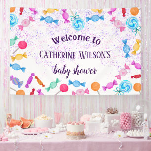 Lona Candy Land Sweets Lollipop Baby Shower
