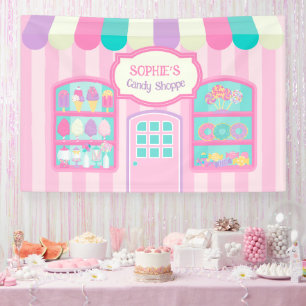 Lona Candyland Birthday Decorations Candy Shop