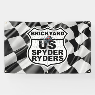 Lona Capítulo Brickyard - Logotipo de bandera de termin