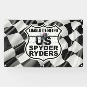 Lona Capítulo de Charlotte Metro - Logotipo de bandera