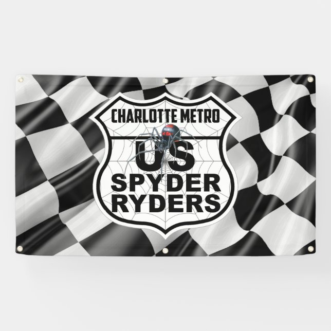 Lona Capítulo del Metro de Charlotte - Logo de Banner F (Horizontal)