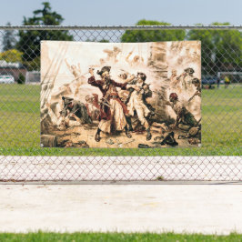 Lona Captura, barba negra pirata, venganza de la reina