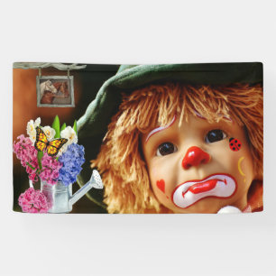 Lona Cara de payaso