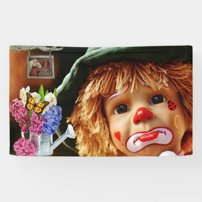 Lona Cara de payaso (Horizontal)