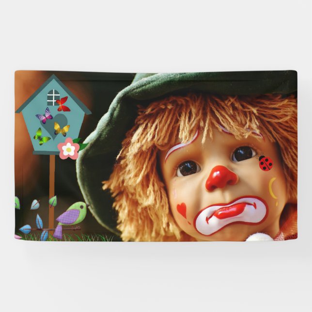 Lona Cara de payaso (Horizontal)
