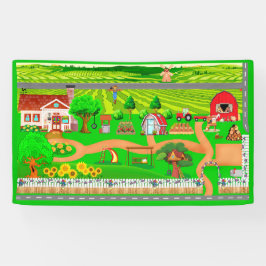 Lona Carreteras agrícolas para coches Banner 3x5