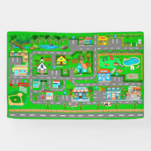 Carreteras para coches 2 1/2' x 4'